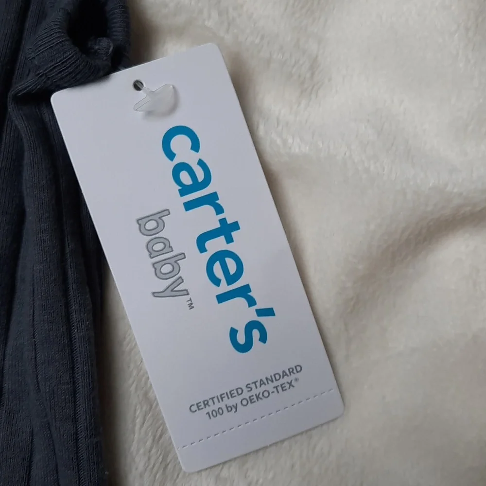 Carter's 2 piece jumpsuit and bandana bib set